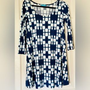 TORI RICHARD A line dress.  Size small but runs big.